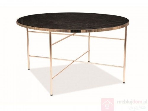 Журнальный стол Signal Ibiza B Мрамор / Золотой